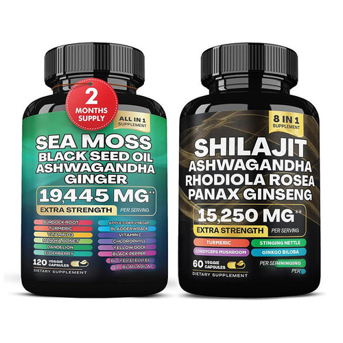 BetterLyfe Sea Moss & Shilajit Capsules